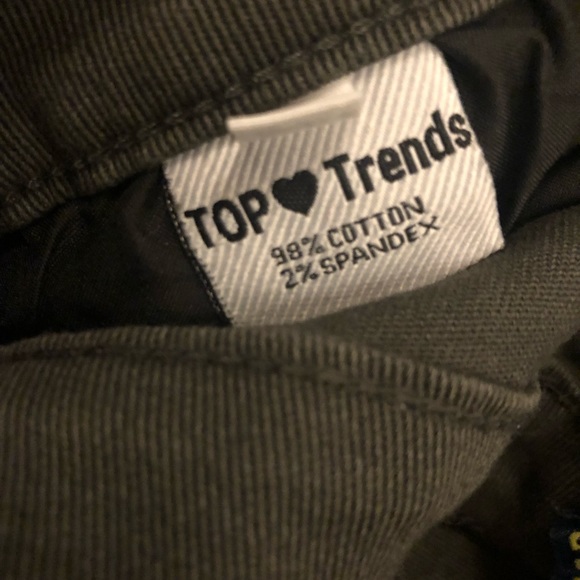 Distressed skinny jeans army green 38 - Picture 5 of 8